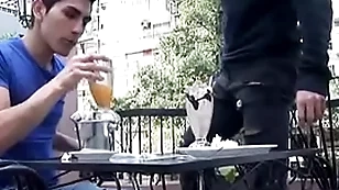 Cafe date leads at hand kitchen gay smut