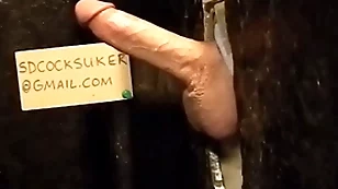 Soldier with big dick getting edged