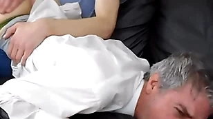Therapist richard gets spanked by young consumer aiden