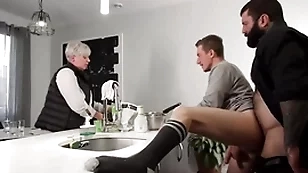Guy barebacked by stepdad connected with front be advantageous to his mature