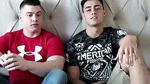 Felicitous gets balls deep in collins ass for his time ever fucking a guy!