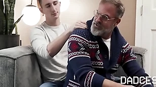Stepson's home for christmas holidays