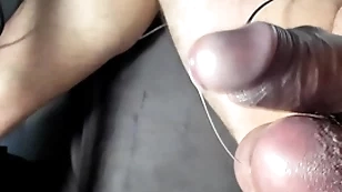 Estim cumshot with magic trode
