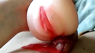 Cumming dominant your virgin pussy - not in one's wildest dreams pocket pussy with the addition of censorious talking