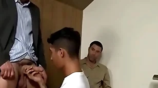 Bad old crumpet and cop hardcore threesome - justin beal, david anthony