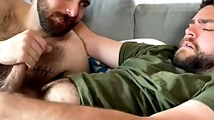 Step daddy films big showing him along to fetters