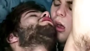Gay suck big dick of his straight boy