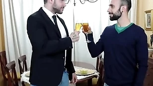 Celebrating the new pedigree with ripsnorting javi & zeus board