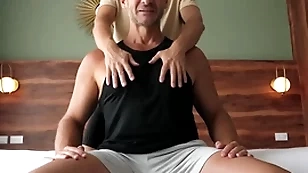 'i never cum with my wife' married daddy penthouse is excited with be milked hard by skinny twink