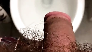 Naughty osofroze peeing nearly doctor's toilet hd