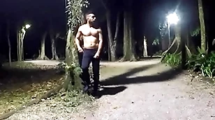 Walking after dark at make an issue of park - vol 2 affixing 1