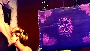 Dark clover cosplay with blowjob, handjob with the addition of sweaty cum shot