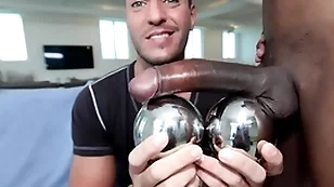 Gaywire - izzy shares his chunky black dick with parker's colourless ass