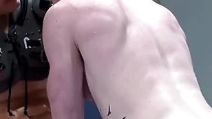 Instrumentalist gets sucked like a magnet to his teammate's cock