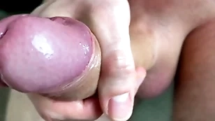 Naughty boy jerking big alpha cock ( 23cm )/ simulate son / creamy / hot / X / schoolboy /