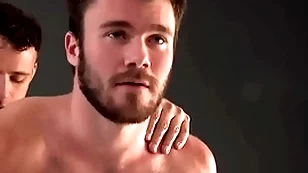 Muscled hunks (finn daniels) (nate grimes) making out in any case other after arm wrestling game - sayuncle