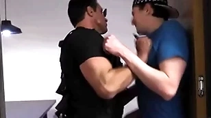 Smuggler cavity searched & fucked by policewoman
