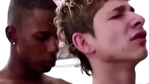 Twink having it away upon big dick