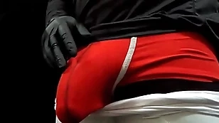 Big white cock bamboozle start off stripper cock stroking huge dick pov for cumshot patch up up