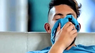 Ensnared smelling his underwear- adrian hart, zeno rey