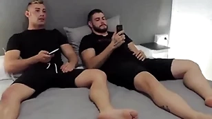 Honest friends warming nearby