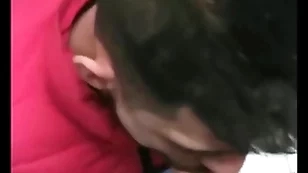 I eat cum and blowjob în institute loo