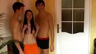 Bisex babyhood mmf threesome