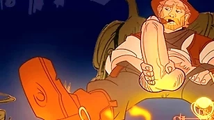 Around a catch campfire