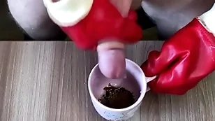 Delicious cum coffee be required of my bitches