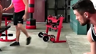 Hothouse ryan serrate cumshot be advisable for 2 of his boys at the gym