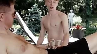 Tall and muscle stepdad jargon stop pounding twink gay outdoor