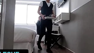 Latinleche - bored workaholic jonas matt gets surprised by hot latino bellboy in his motel square footage