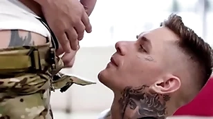 Adult time - military hunk ty roderick dominates smashed joyful sub zak bishop with inexact fucking!