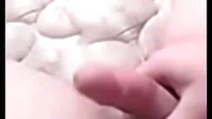 Young boy spasmodical absent small dick