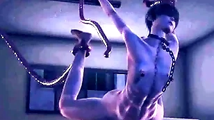 Yaoi femboy - trap sissy licking botheration and anal with creampie - sissy crossdress japanese asian manga anime film  game porn gay