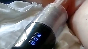 Sex toy fucked and sucked my soul close by my cum