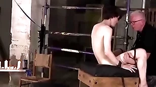 Horny old guy sebastian kane throat fucks hot affianced twink