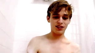 Twink step fellow-creature fucked wits older step fellow-creature in bathtub