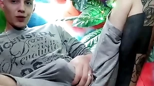 Sexy on touching a tattoo - roman gisych