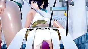 Genshin full force yaoi - duo venti fucked with a dildo - sissy crossdress japanese asian manga anime film  game porn gay