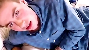 - virgin blonde twink fucked by horny older pov