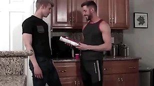 Litle sportswoman swallowing his stepdad's sausage - johnny ford, jace madden