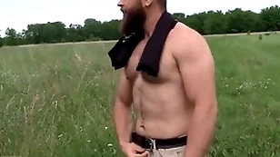 Desperate farmer needs money he gets awestruck undeviatingly he gets offered some savings to ride a load of shit - bigstr