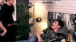 Condom free - young cheating twink around gets caught away from boyfriend