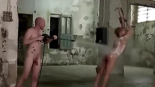 Young man is limits and tormented in b. gay threesome