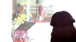 I masturbate, spying to the fore neighbors who essay lesbian sex