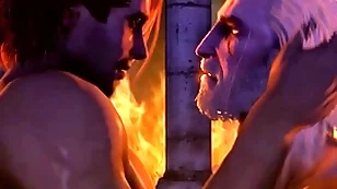 Short: soft romantic sex by the fire