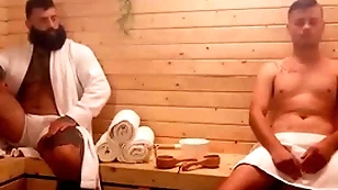 Sauna submission/ men / markus kage, ryan bailey  / stream full at  www.sexmen.com/twi
