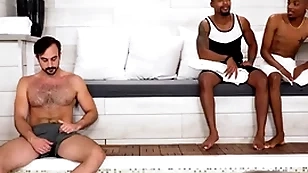 Mason lear tag-teamed by horny threatening dudes