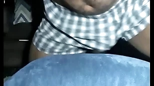 Horny male humping pillow cum hands unconforming